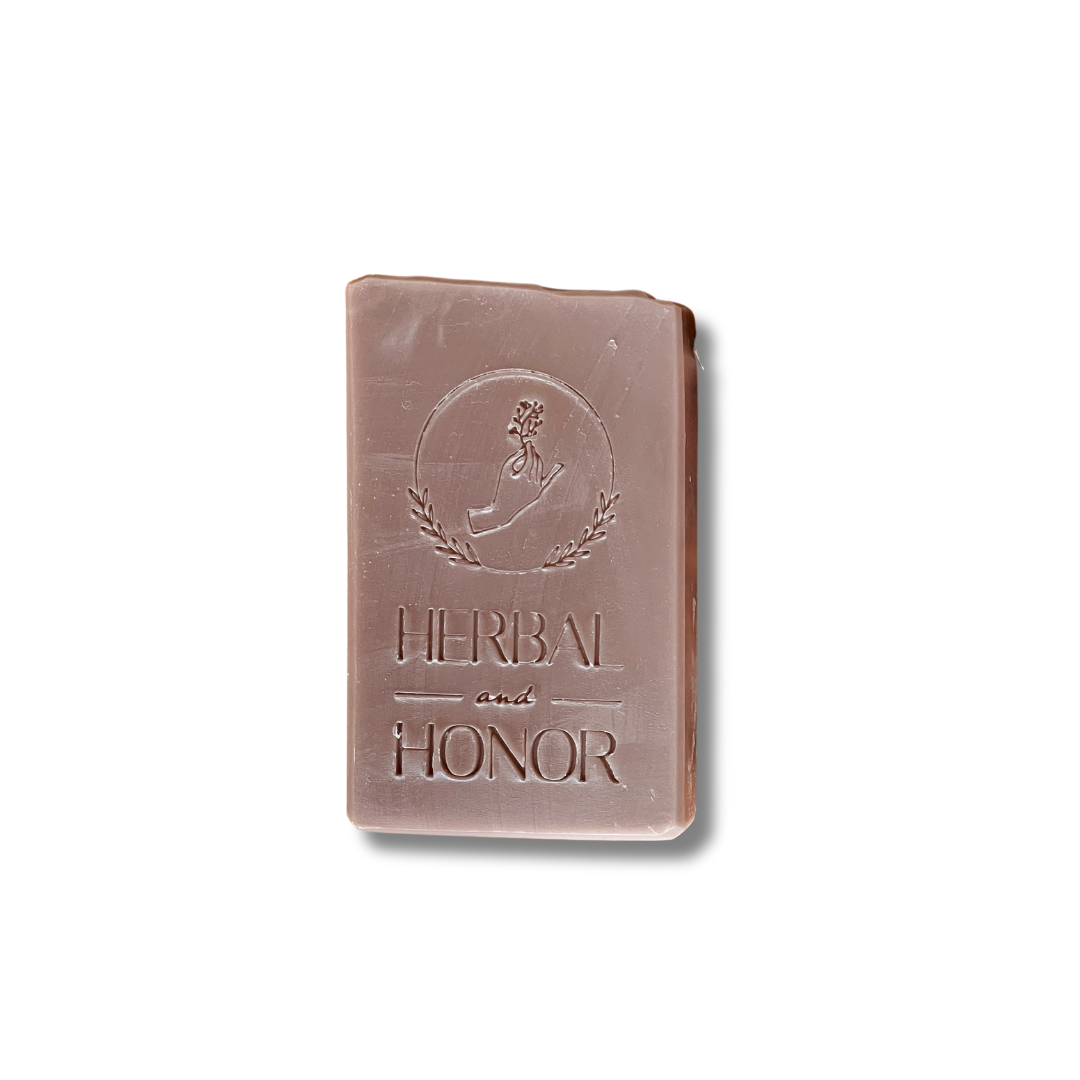 Relaxing Night - Lavender and Purple Clay Soap with Coconut Milk & Shea Butter All Natural Bar Soap