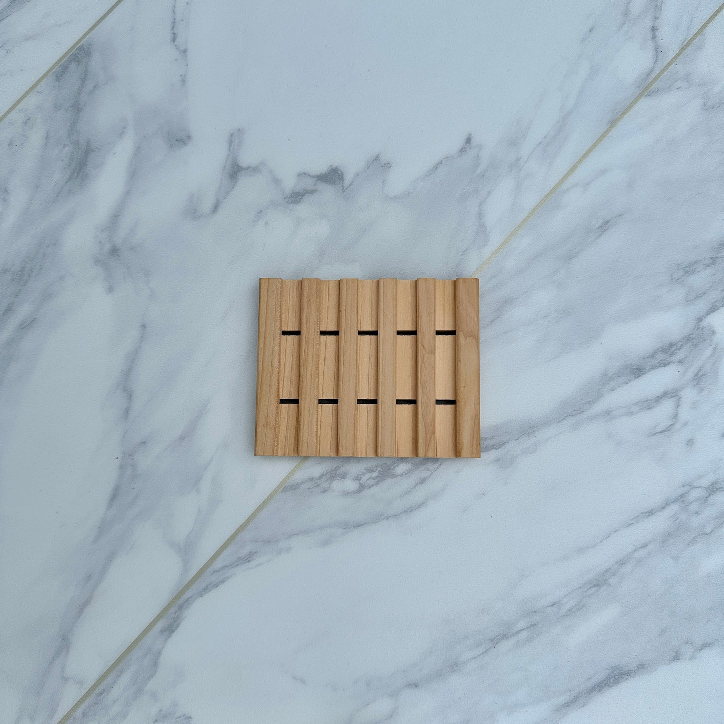 All Natural Cedar Wood Soap Dish