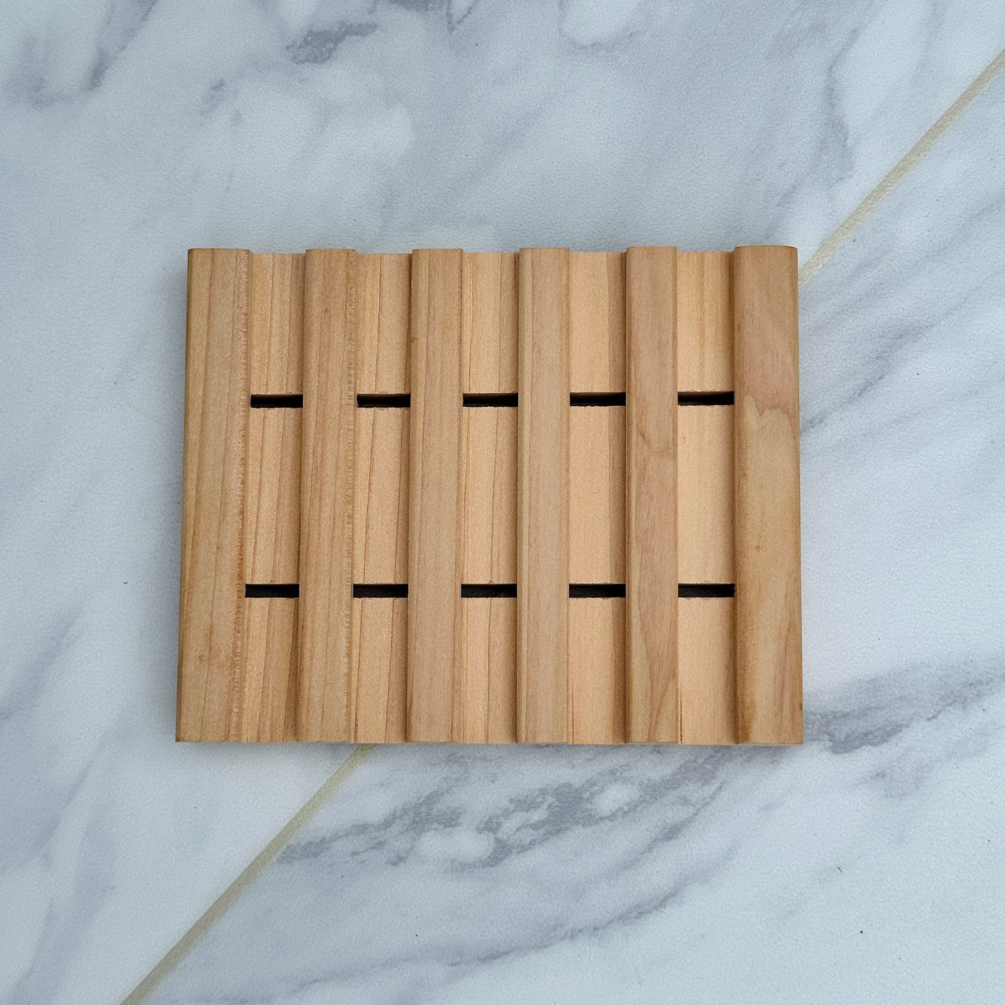 All Natural Cedar Wood Soap Dish