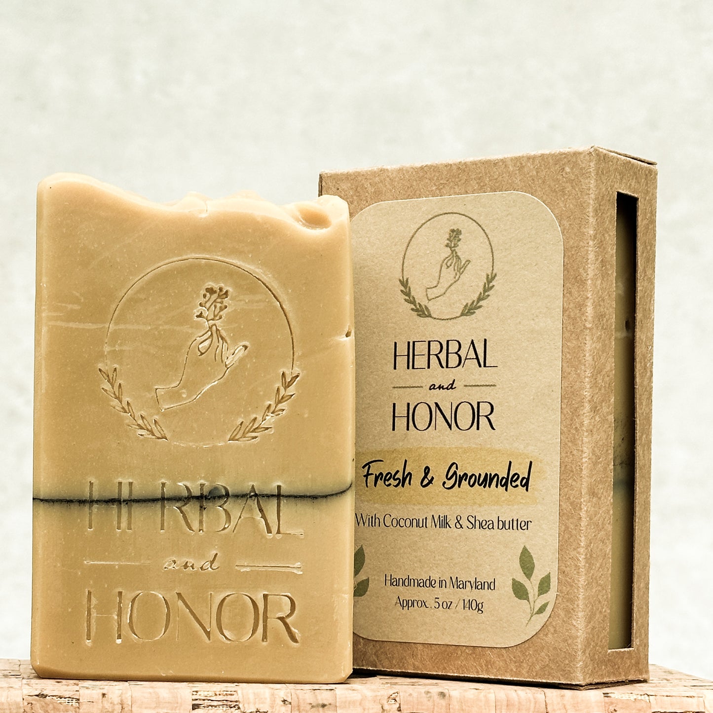 Spearmint & Lavender - Coconut Milk, Shea Butter, and Multani Clay All Natural Bar Soap