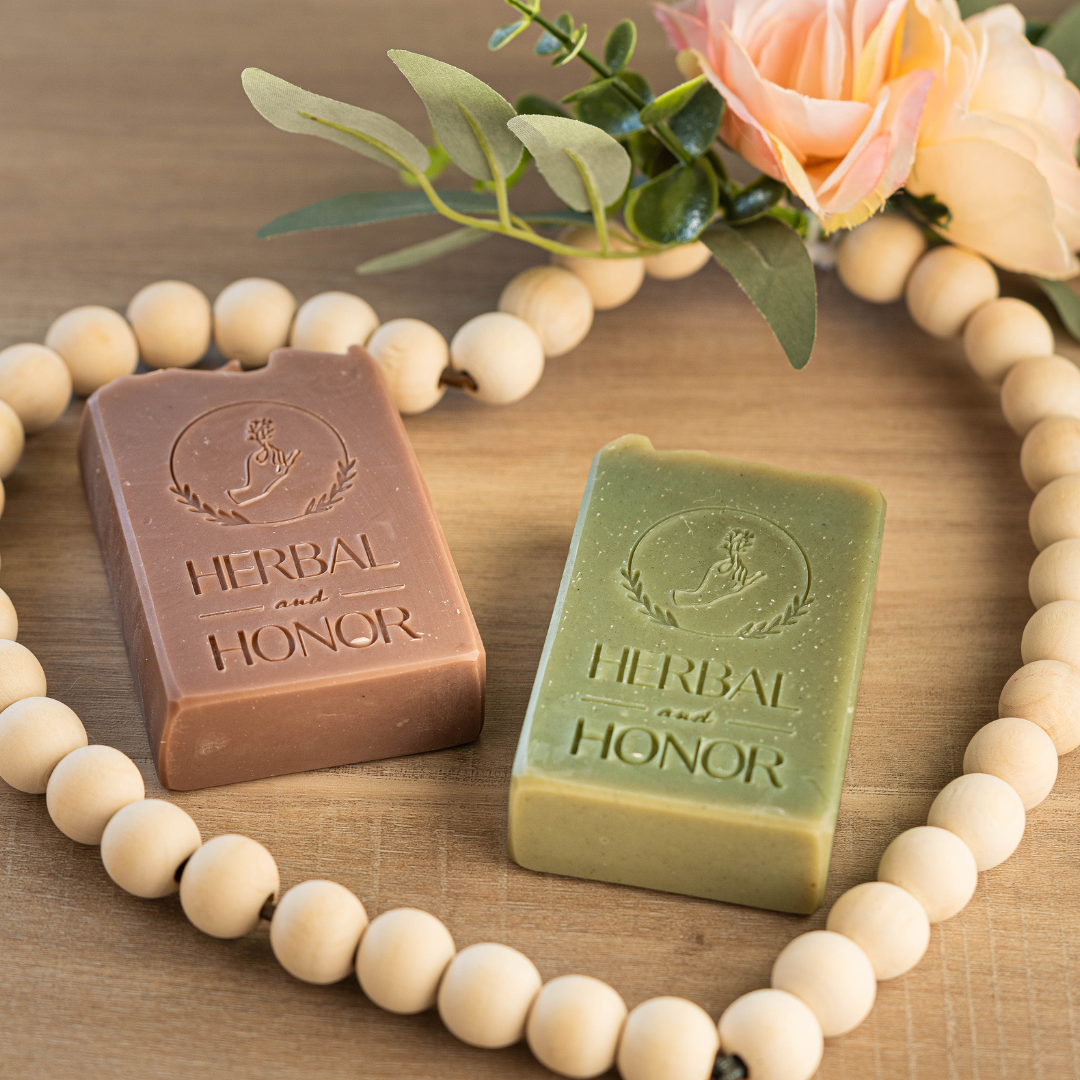 Fresh & Woody - Coconut Milk & Indigo Powder All Natural Bar Soap
