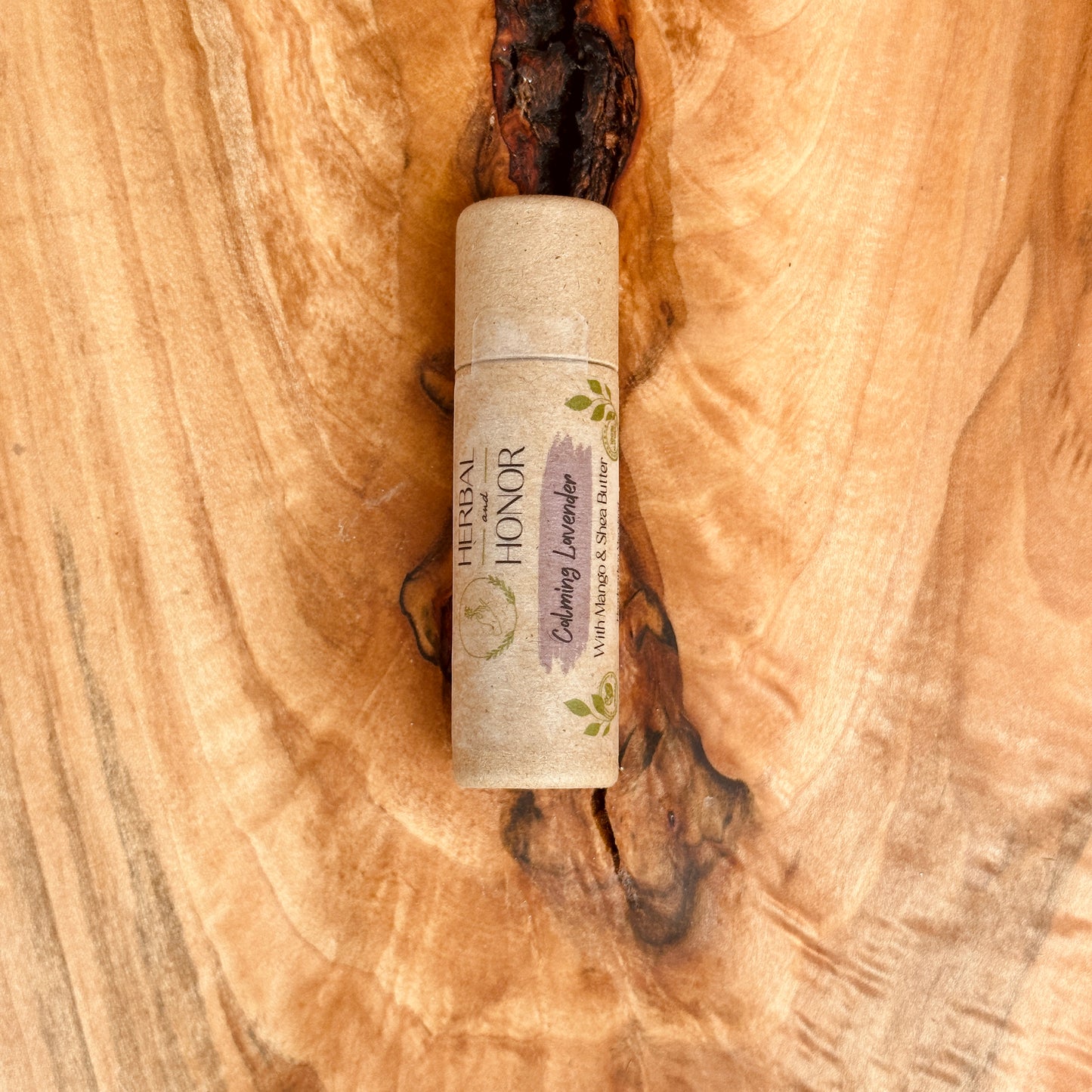 Calming Lavender All Natural Vegan Lip Balm