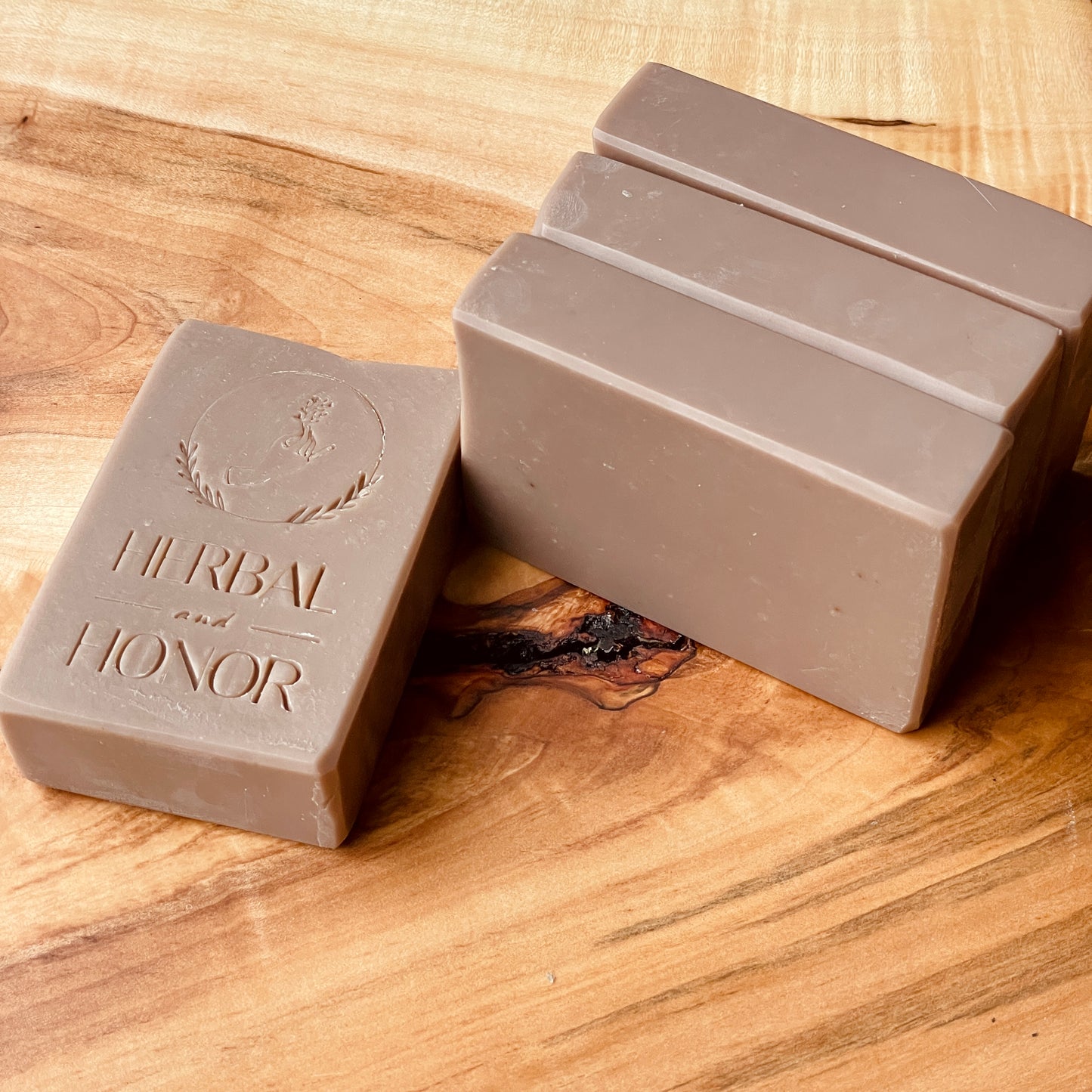 Relaxing Night - Lavender and Purple Clay Soap with Coconut Milk & Shea Butter All Natural Bar Soap