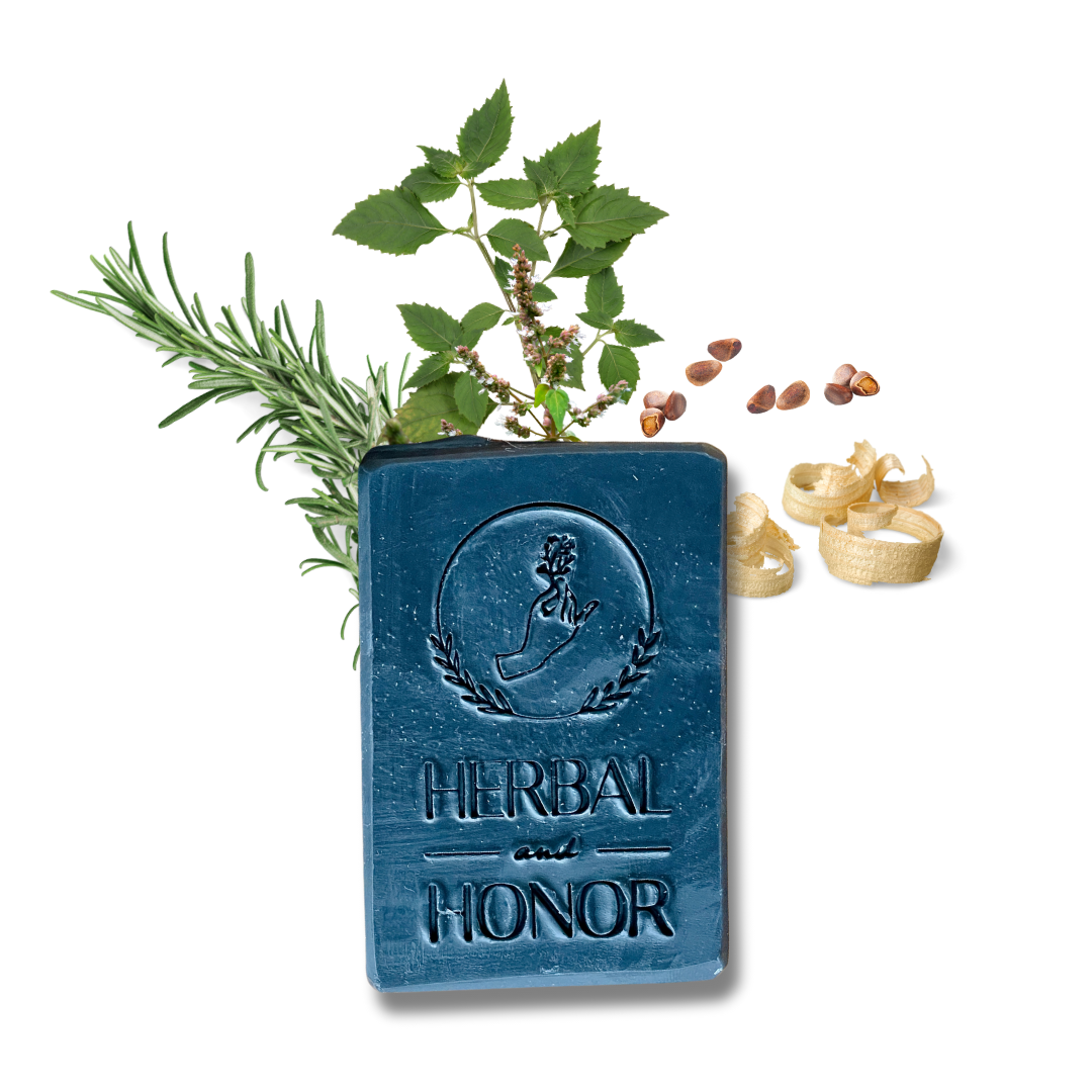 Energetic Charcoal - Coconut Milk, Shea Butter, and Activated Charcoal All Natural Bar Soap