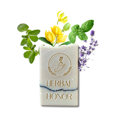 Spearmint & Lavender - Coconut Milk, Shea Butter, and Multani Clay All Natural Bar Soap