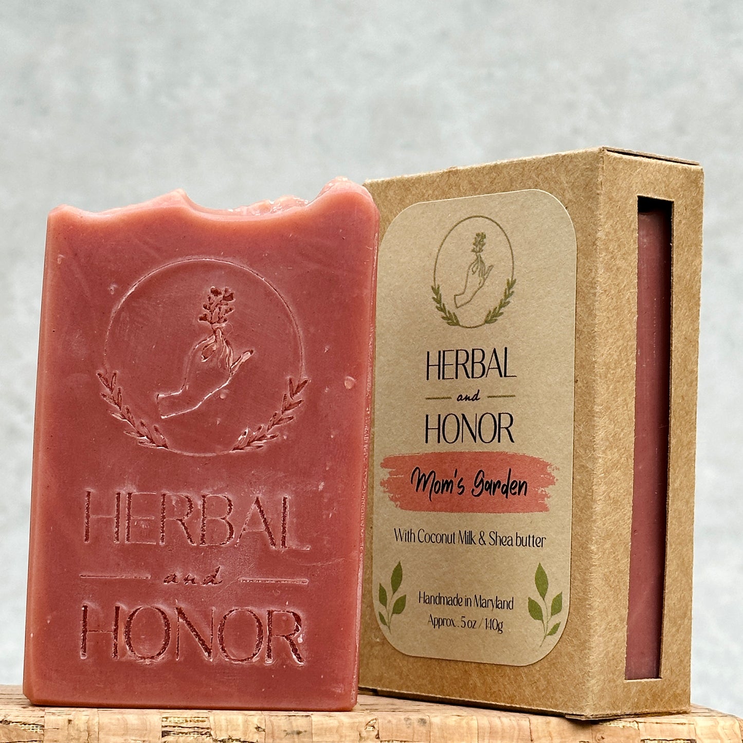 Mom's Garden - Jasmine & Lavender All Natural Bar Soap with Coconut Milk & Shea Butter
