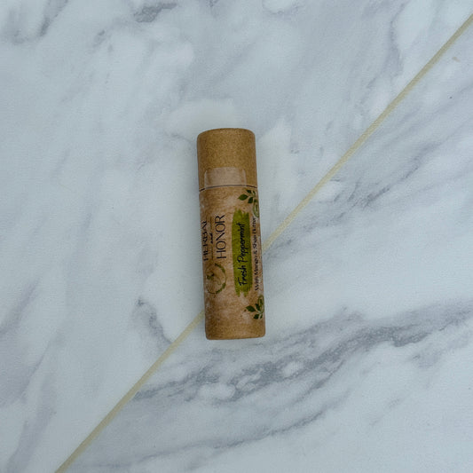 Fresh Peppermint All Natural Vegan Lip Balm