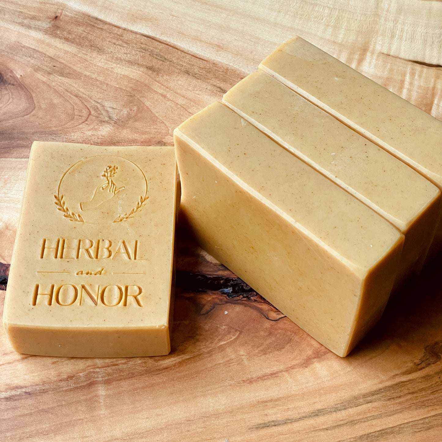 Brighter Me - Coconut Milk & Turmeric All Natural Bar Soap