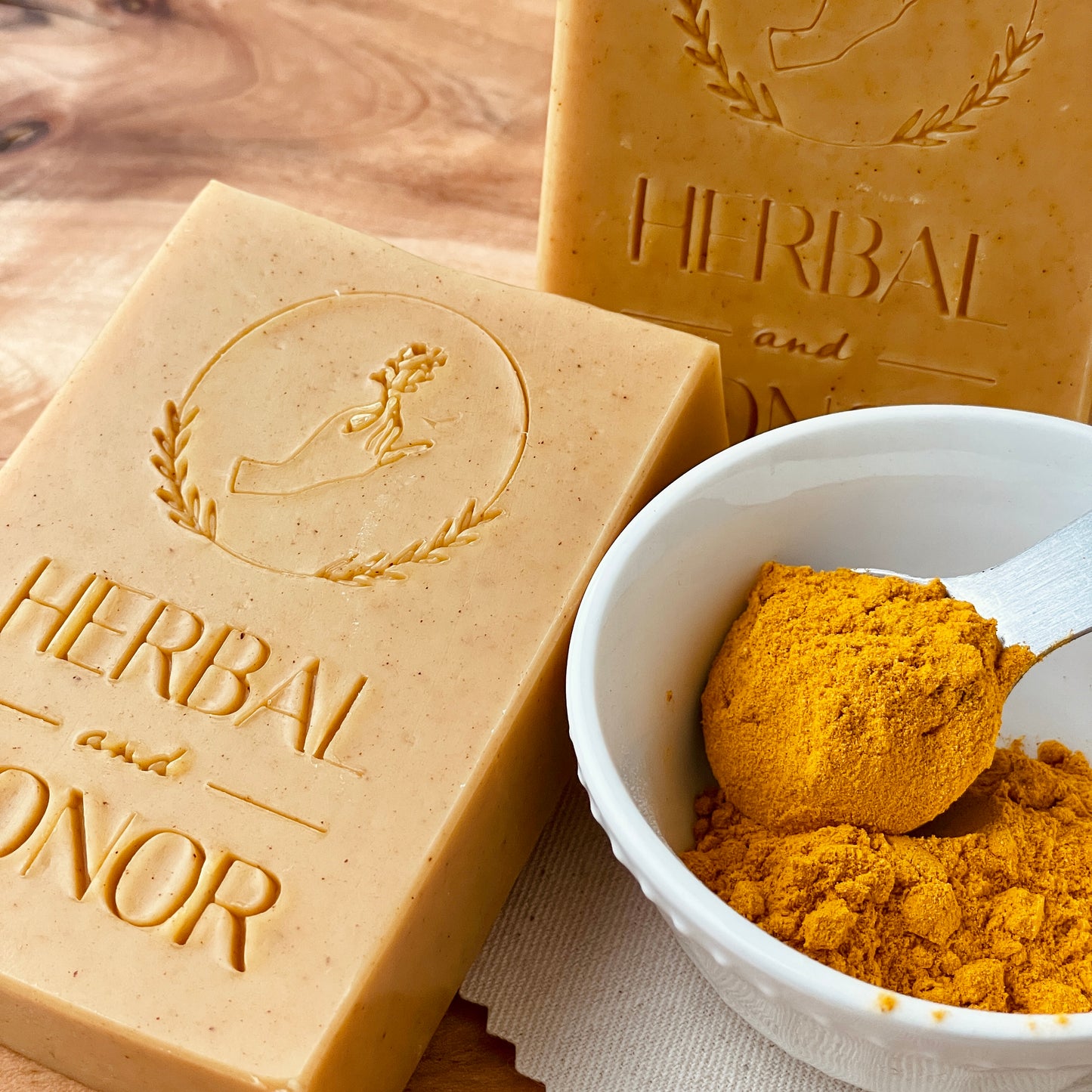 Brighter Me - Coconut Milk & Turmeric All Natural Bar Soap